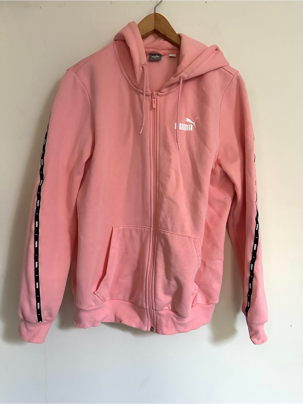 Puma Pink Full Zip Hoodie